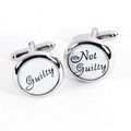 Guilty & Not Guilty Cufflinks